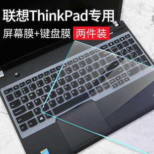 E545轻薄W550 E535 S适用E540笔记本E550电脑屏幕膜c防尘E555套E560垫 联想ThinkPad黑将S5键盘保护膜E530