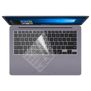 华硕灵耀S4200键盘膜14寸S4100笔记本e406s电脑R421U保护贴S4000V/U硅胶A407防尘Y4000透明B9440UA按键套X405
