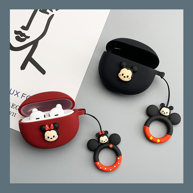 油头鸥oppoencoair2无线蓝牙耳机保护套小众连体rpro充电盒硅胶软壳防