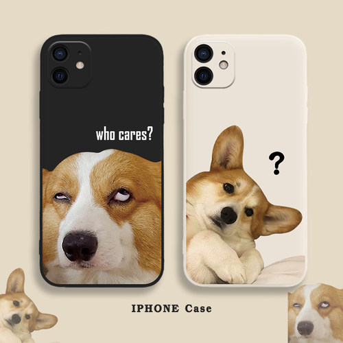 新款柯基趣味搞怪手机壳