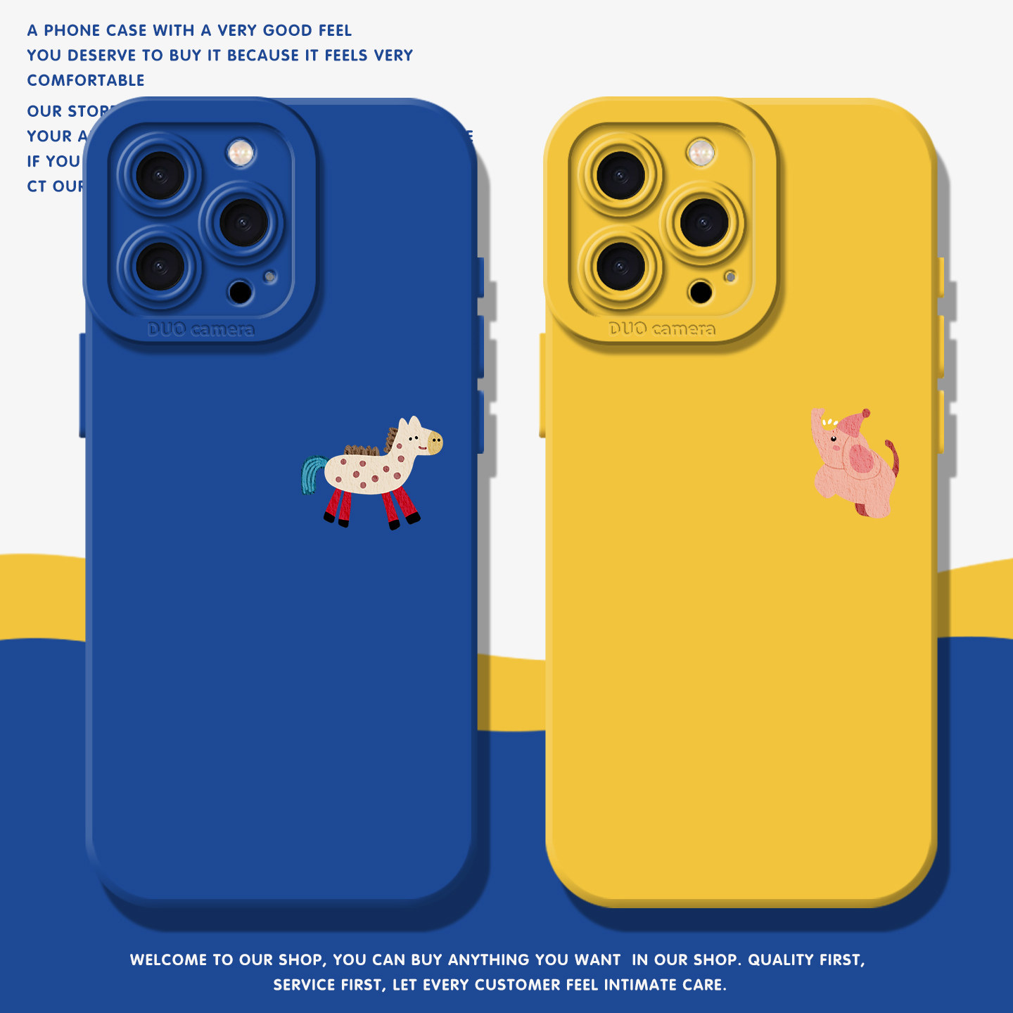 油画小木马手机壳适用于苹果17新款iPhone17promax情侣16简约15小众11全包14硅胶13男女款pro涂鸦12个性创意