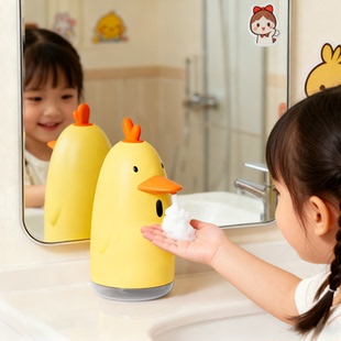 洗手液自动感应器智能电动洗洁精机皂液起泡器儿童式全泡沫洗手机