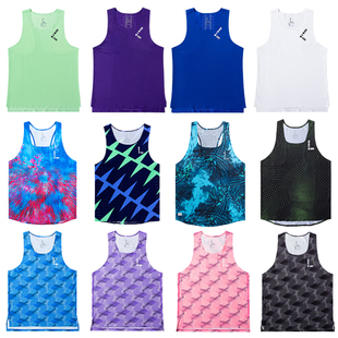 跑步背心 OZL零阻力专业马拉松比赛体育生体考速干超轻田径训练服