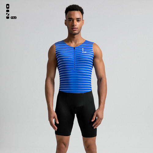 零阻力田径紧身连体服高弹短跑体考训练比赛跨栏跳远接力队服定制