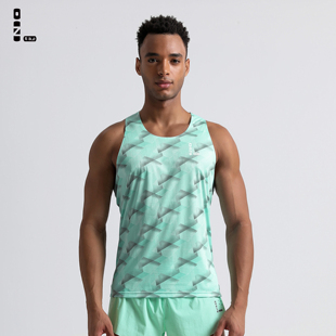 零阻力四维空间跑步背心 专业马拉松速干透气体考比赛田径训练服