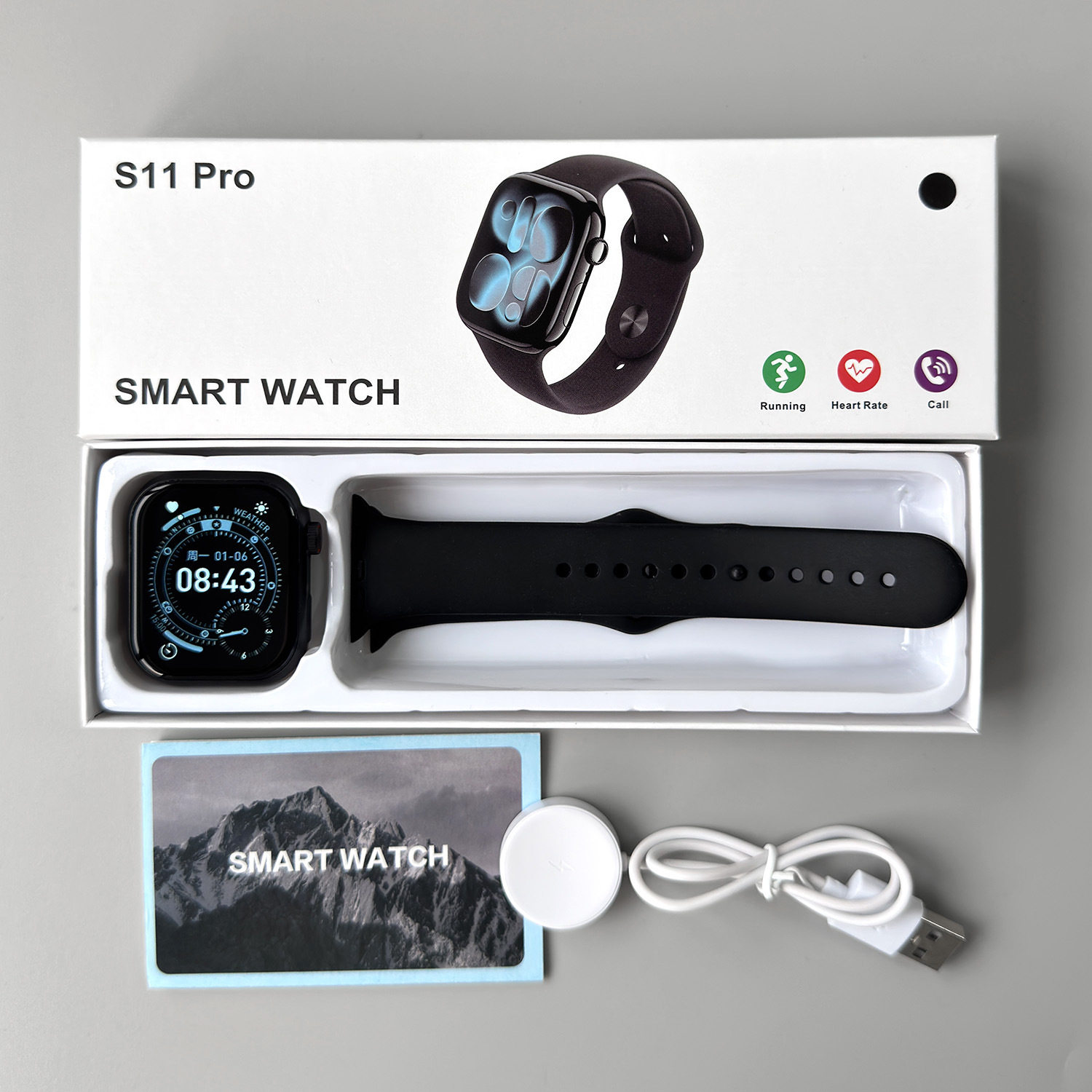 智能手表英文22国语言Smartwatch