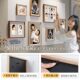 照片墙装 饰创意高级感客厅组合相框挂墙diy墙上免打孔相册展示墙