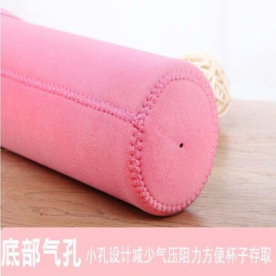 通用杯套保护套玻璃杯保温烫防挎绳带隔热摔斜手提随行布袋水杯子