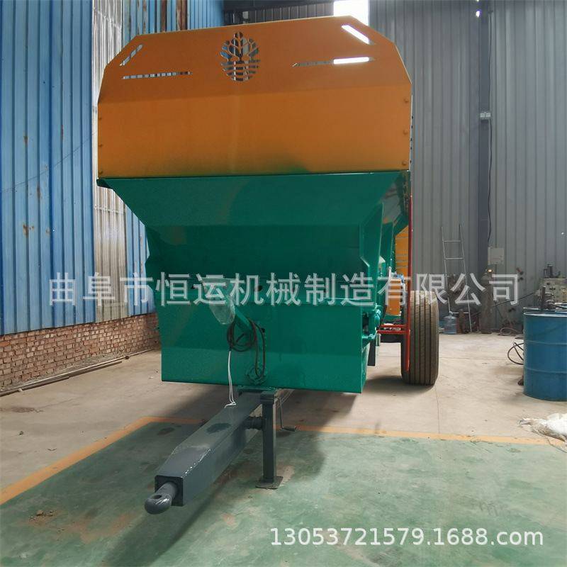 农用撒粪车 全自动牛羊粪便扬粪机 拖拉机后牵引撒肥机