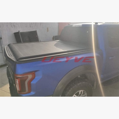 猛禽F150卷帘门伸缩平盖推拉后盖改装后雨篷尾箱平板盖电动