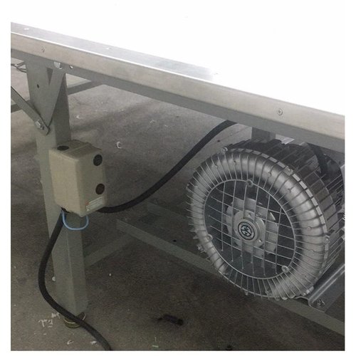 全自动拉布机裁床汽浮式组合剪裁台布纹美耐板铺布台流水台检验桌