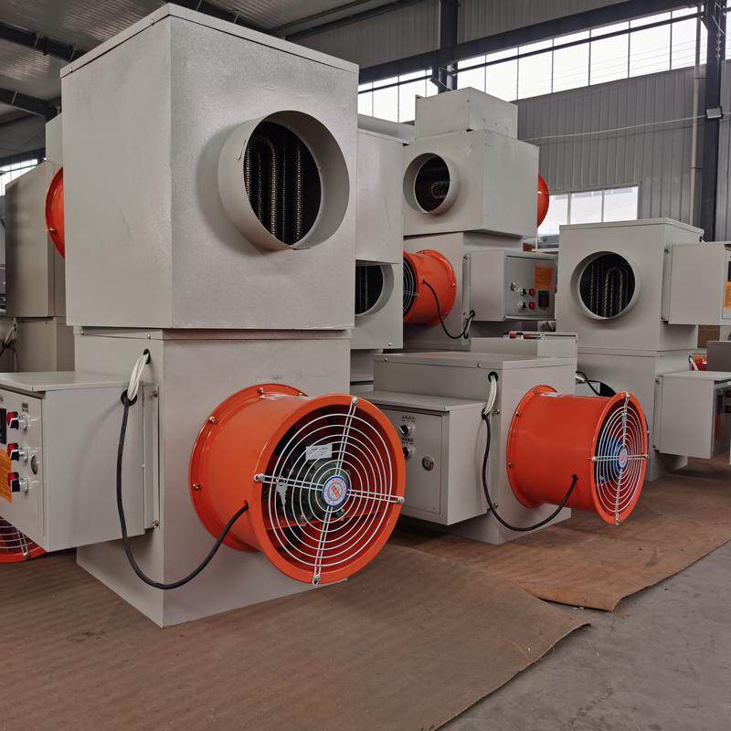 工业暖风机 380V15KW30KW大功率大面积取暖器 大棚养殖电暖风机