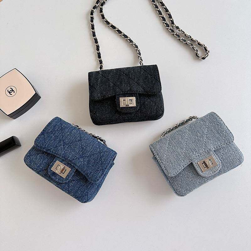 新品 夏季牛仔链条小方包小众时尚迷你小香风菱格包mini斜挎包女,箱包皮具/热销女包/男包,小方包,淘宝优惠券,粉丝福利购,淘宝优惠卷
