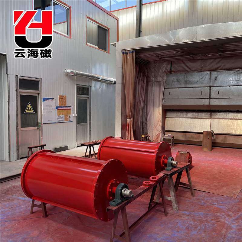 CTZ半磁滚筒除铁器 半磁滚筒磁棍 甘蔗糖厂食品用中场强除铁器