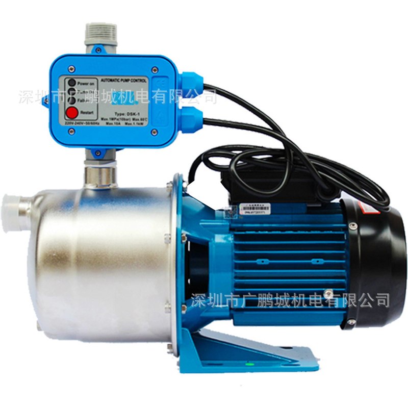 广东凌霄BJZ型不锈钢加压全自动自吸泵泵家用增压泵抽水泵自来水