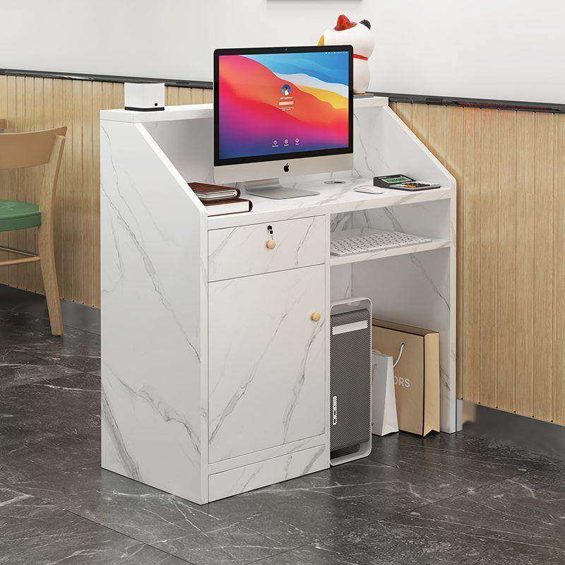 店铺简约现代吧台收银台前台桌小型柜台美容院服装店美容院接待台,商业/办公家具,操作台,淘宝优惠券,粉丝福利购,淘宝优惠卷