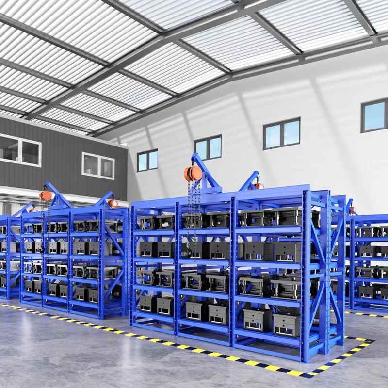 重型模具放置架 加厚槽钢仓储全开五金冲压模具架子抽屉式模具架