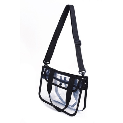 厂家现货供应简约旅行游泳洗澡包包透明洗漱洗浴单肩沙滩加厚便携