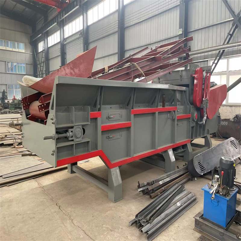 废旧建筑模板破碎机自动除钉三合板竹子粉碎机树枝树根综合破碎机