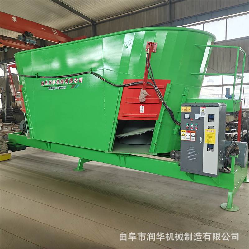 农牧养殖立式24方tmr搅拌机全日粮制备草捆粉碎搅拌机电机直连款