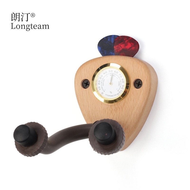 跨境创意吉他挂钩尤克里里墙壁展示架吊架小提琴湿度计贝司曼陀林