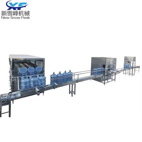 厂家定制5加仑液体饮料灌装机 大桶矿泉水全自动灌装机生产线