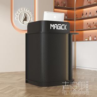 新疆包邮2025新款店铺小型收银台餐厅迎贵宾台高端咨询引导台酒店