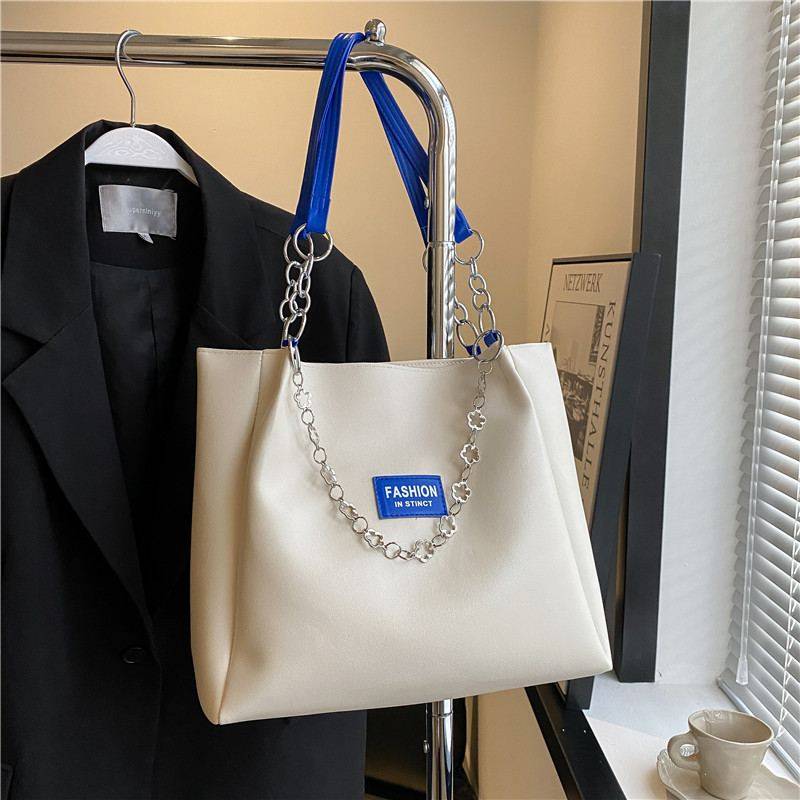 新品 高级感大包包女春夏上新款韩版大容量pu软皮单肩包链条通勤,箱包皮具/热销女包/男包,托特包,淘宝优惠券,粉丝福利购,淘宝优惠卷