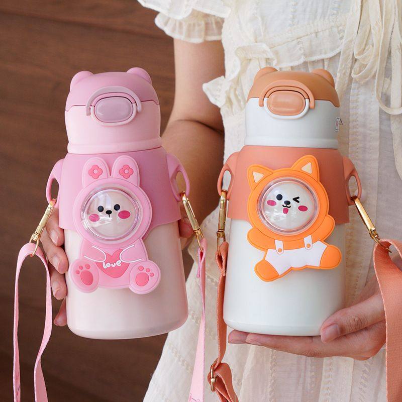 儿童316不锈钢保温杯便携式小学生冬季水壶喝水壶卡通简约便携,餐饮具,保冷/保温杯,淘宝优惠券,粉丝福利购,淘宝优惠卷