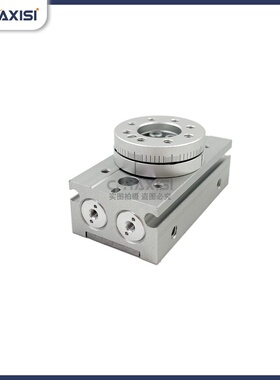 SMC型小型摆台旋转气缸MSQB1A/2A/3A/7A正面通口MSQA1A/2A/3A/7AE