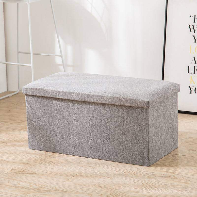 新款棉麻收纳凳沙发凳可坐布收纳凳子凳箱收纳物可折叠储艺多功能,收纳整理,收纳凳,淘宝优惠券,粉丝福利购,淘宝优惠卷