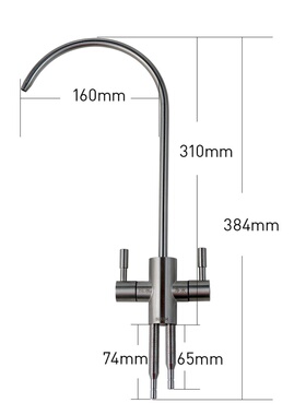 净水器配件防锈2分3龙头tap不锈钢水龙头expo分直批发接快合金插
