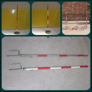 安全网支架叉式警示带插杆玻璃钢不锈钢支架