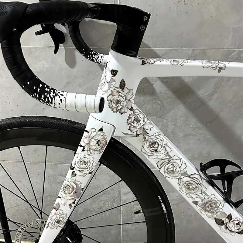 自行车贴纸涂装印花改色山地车公路车架个性diy拼贴装饰防水车贴