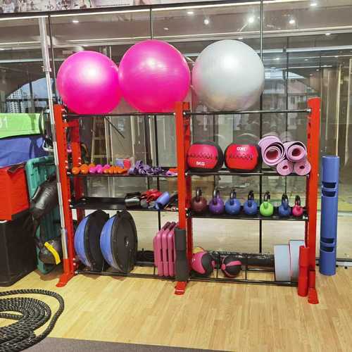 健身房小器械储物架私教小工具存放运动器材置物架哑铃铃片药球架