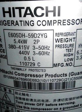 E505DH-49D2YG E605DH-59D2YG E655DH-65D2YG适用于日立压缩机