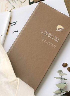 2026自填week周记手复古本无声计划周本子系清新帐文艺絮语slim森