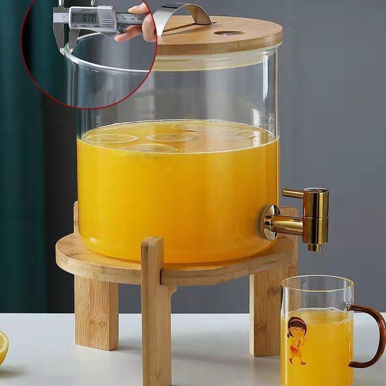 耐热冷玻璃青梅泡酒瓶龙头瓶葡萄泡饮料酿酒收纳酒坛带密封罐可乐,厨房/烹饪用具,泡酒瓶,淘宝优惠券,粉丝福利购,淘宝优惠卷