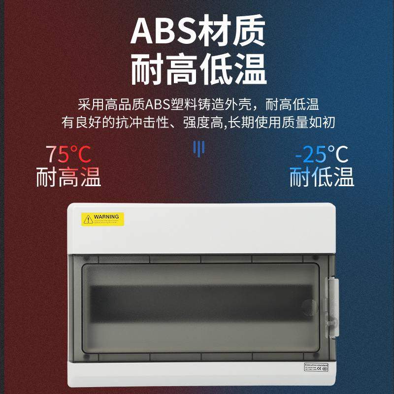 户外室内防雨水配电箱48124空工程盒回路塑料ip66明装箱照明C45开,电子/电工,配电控制柜/控制箱,淘宝优惠券,粉丝福利购,淘宝优惠卷