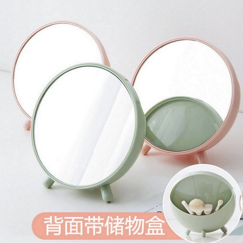 新品 高清单面化妆镜台式梳妆 镜美容公主镜折叠方镜桌面随身镜,住宅家具,化妆镜,淘宝优惠券,粉丝福利购,淘宝优惠卷