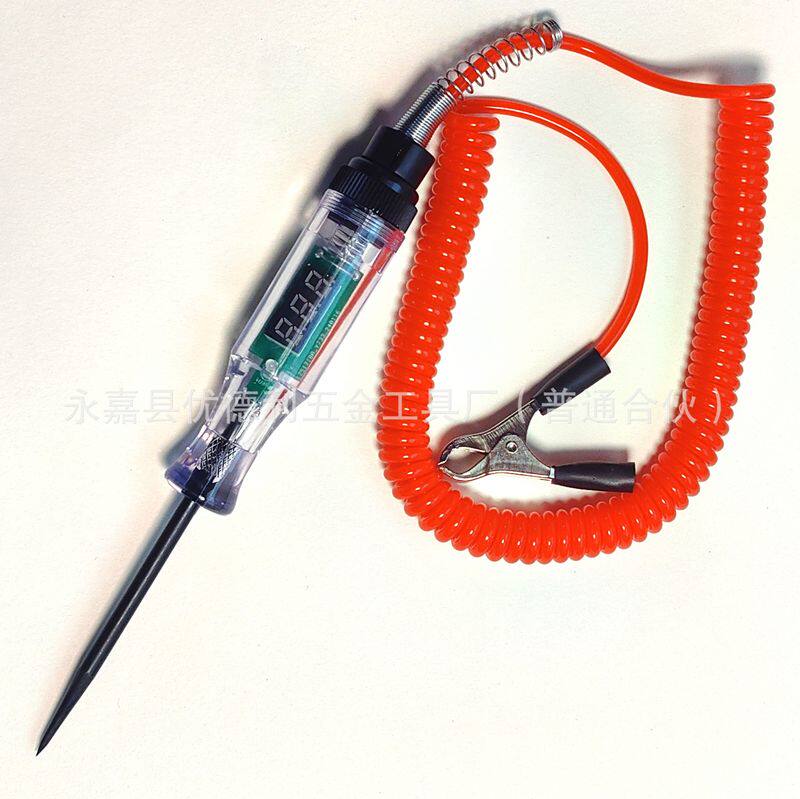 新款直销数显测电笔检测笔 车用测电笔/汽车测电笔/汽车电笔直流D