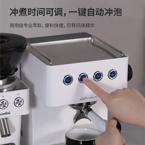 格米莱CRM3005G意式半自动家用咖啡机跨境户外小型卡布奇诺咖啡机