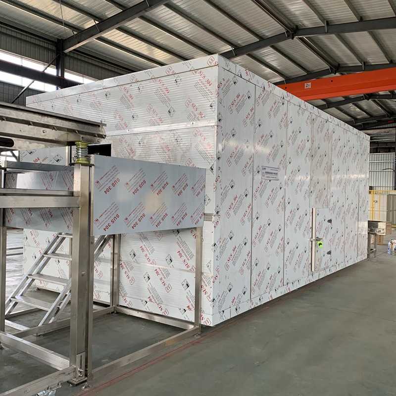 柠檬片速冻机 商用流态化速冻机 不黏连不结块速冻效率高