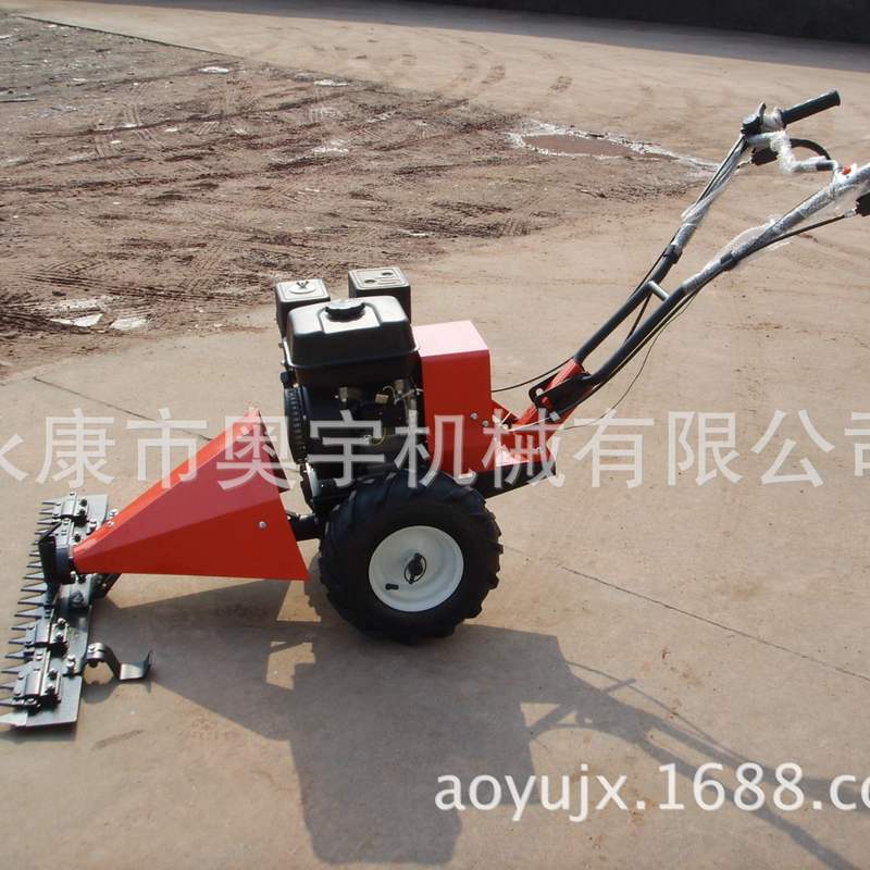 定制手推式农用汽油柴油剪草机割草机打草机草坪机小型微型旋耕机