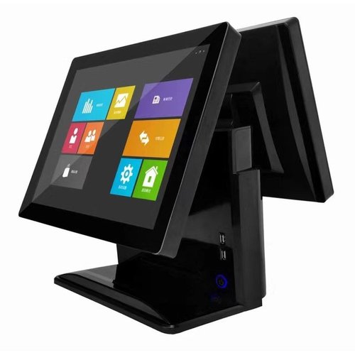 Q8i双屏15寸收银机电容触屏点菜机一体机零售餐饮连锁店收银点菜