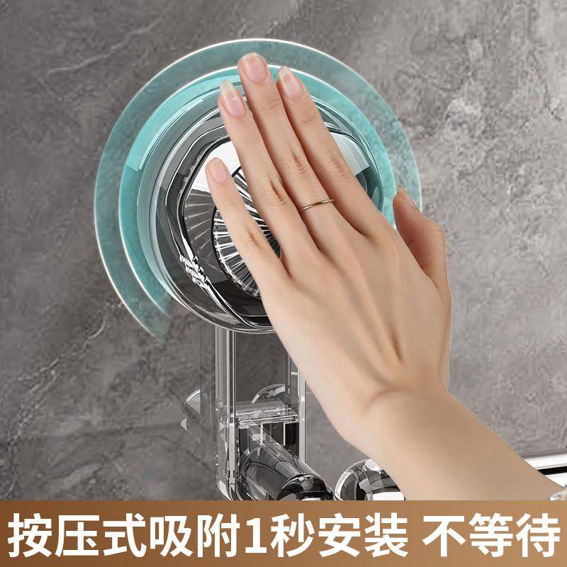 新款吸盘拖鞋架卫生间免壁挂批发收纳挂架鞋子置物架沥水浴室打孔,收纳整理,鞋子收纳架,淘宝优惠券,粉丝福利购,淘宝优惠卷