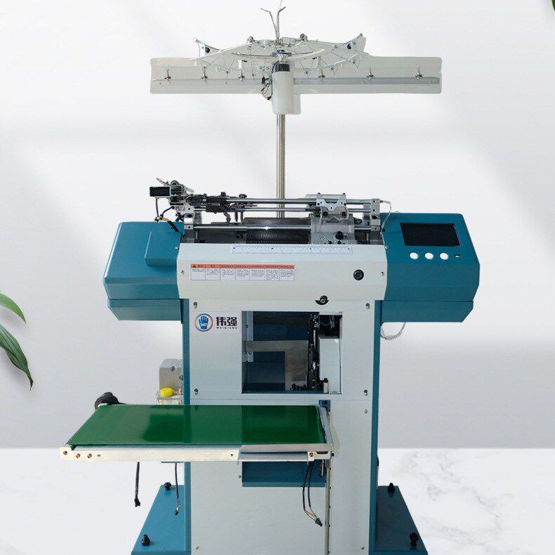 全自动高速智能手套机全自动劳保纺织机全自动电脑手套纺织机批发