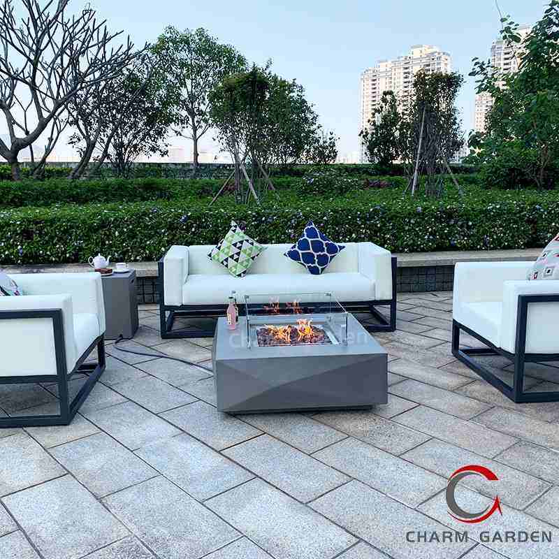 户外庭院烤炉不锈钢暖炉咖啡桌欧美燃气火盆取暖器火炉真火壁炉,住宅家具,庭院烤火炉,淘宝优惠券,粉丝福利购,淘宝优惠卷