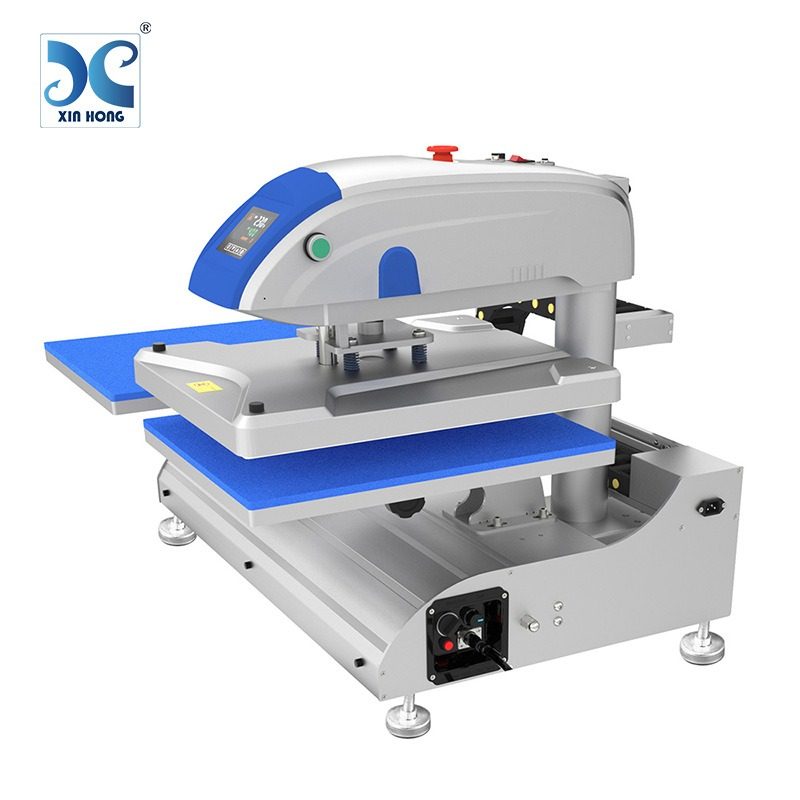 厂家直销40*50电动高压双工位自动服装烫画机热转印设备T恤印花机,办公设备/耗材/相关服务,烫金机/压烫机,淘宝优惠券,粉丝福利购,淘宝优惠卷