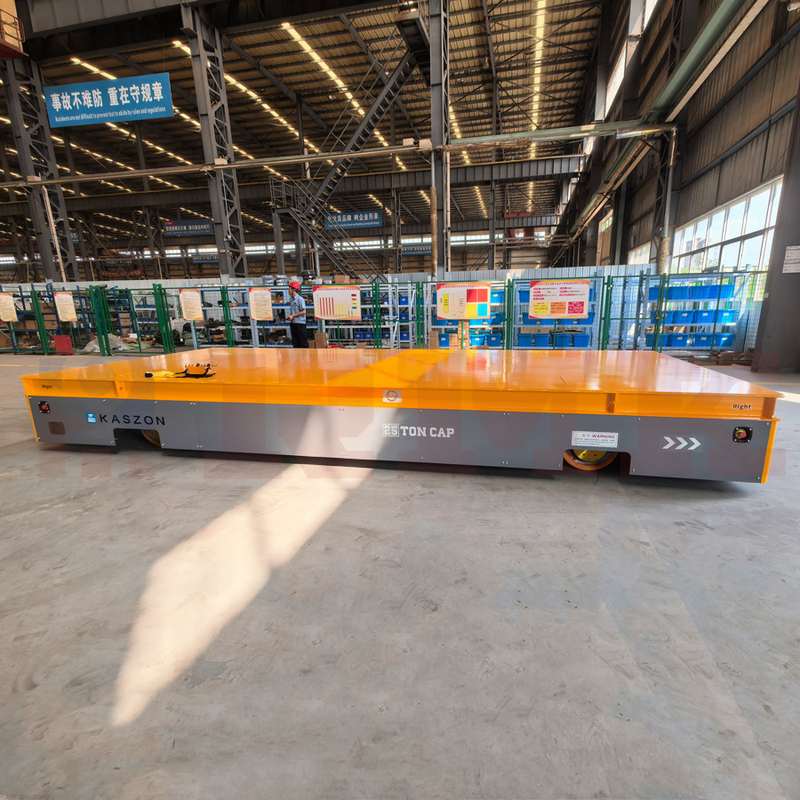 睿迈科25吨模具 遥控无轨道承重搬运平板车 重型电动移动平台